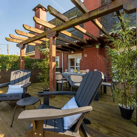 別荘 Cisneros Family House Garden Pool & Kids Area *